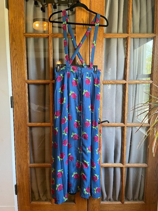 Modcloth Dresses & Skirts - Modcloth Beet Maxi Skirt with Straps L